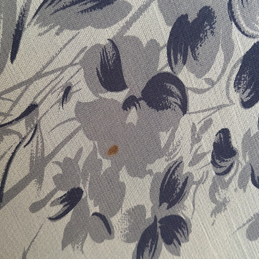 Donna  Ricco Lavender Dress w/Floral Print 8P - Picture 6 of 7